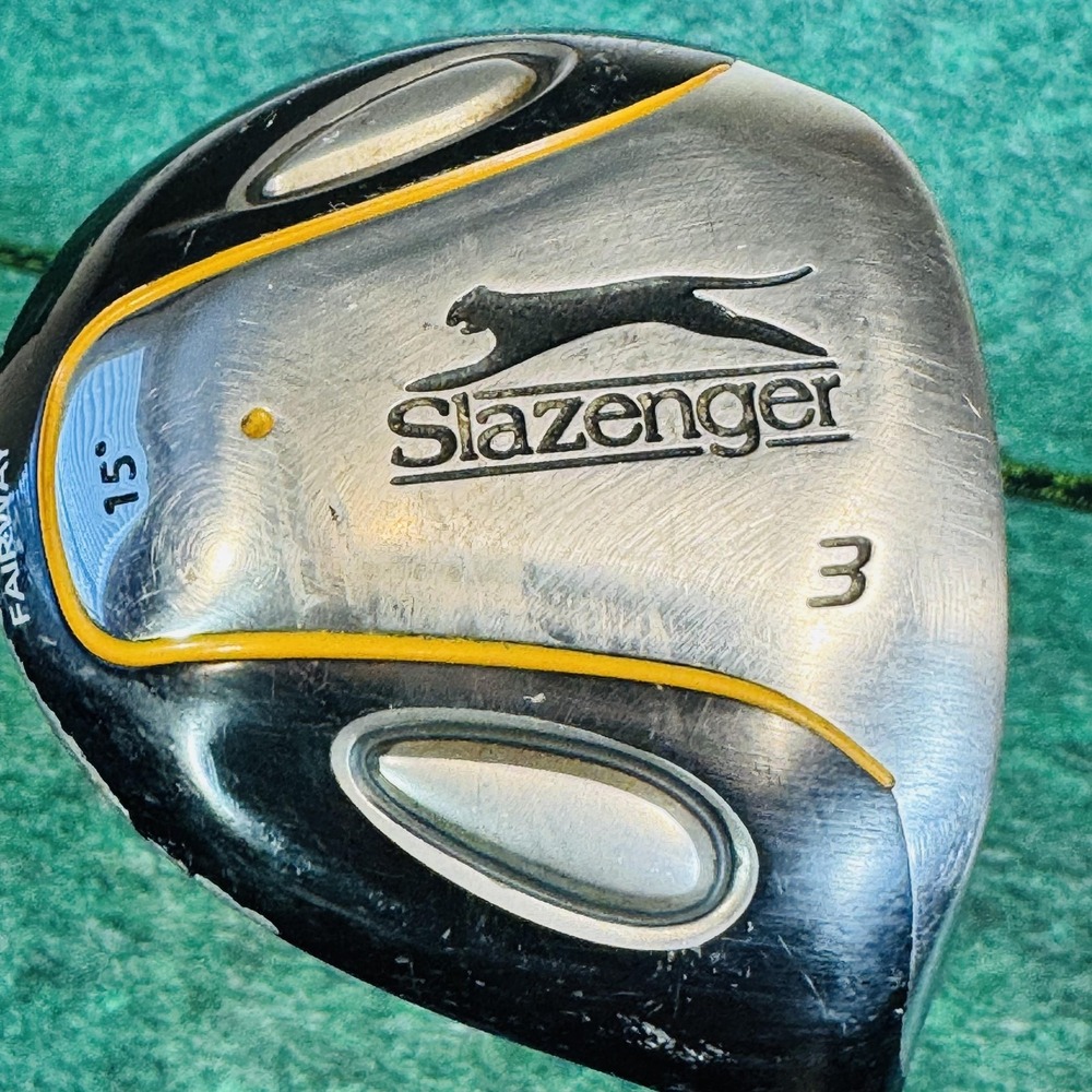 Slazenger Raw Distance 3 Fairway Wood 15° Mens RH Stiff Graphite Club USA
